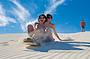 Sandboarding near Lancelin